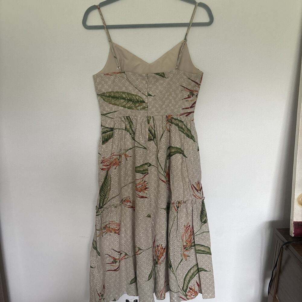 BCBG Max AZRIA Dress Tropical Fully Lined Sz: 4 - Picture 4 of 6